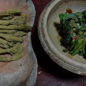 姫さん野草料理   朝食編の画像