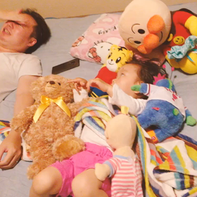 夜でもハイテンションの画像