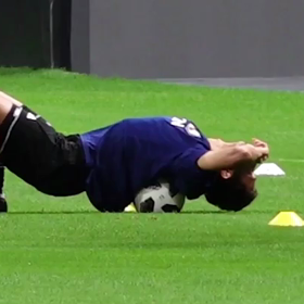 胸椎伸展の画像