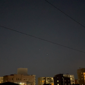 「きぼう」見えました！の画像