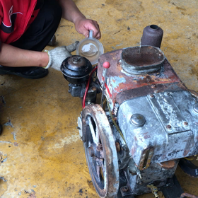 今は無き 珍しい 灯油エンジン（＾＿＾）☆‼️の画像