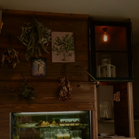 げんこつハンバーグとおしゃれパフェの画像