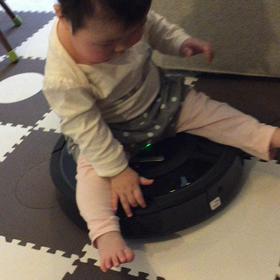 生後7カ月☆ルンバは友達の画像