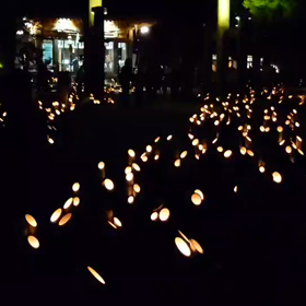 穂高神社  竹神灯に行ってきました！の画像