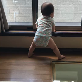 つかまり立ち…記念日の画像