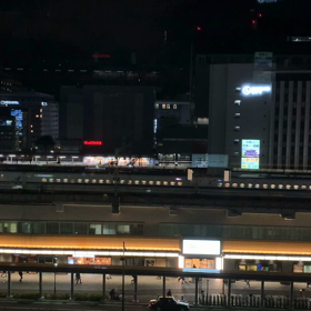 ホテルの部屋から見えました。の画像