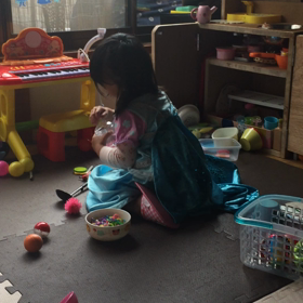 楽しいおままごとの画像