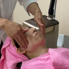 フェイシャルマッサージ動画　　の画像