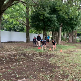 クラブ交流リレー練習⑤の画像