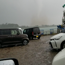 金沢で竜巻の画像