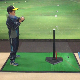 山本道場・名物練習〜ティーバッティング〜の画像