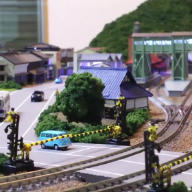 本日の原家鉄道博物館ジオラマ。の画像