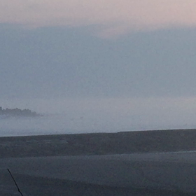 7月22日千葉北、東浪見の朝の波の画像