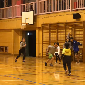 川越小練習 バトン練習(体育館)⑤の画像