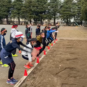 12月17日 立ち幅跳び②の画像