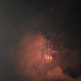 冬の花火イベントに行ってきましたの画像