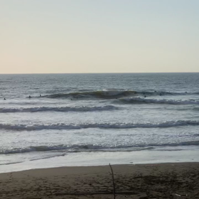 5月1日千葉北、東浪見の朝の波の画像