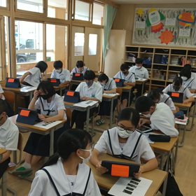 テスト返却の画像