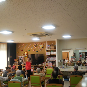 楽しいストレッチの画像