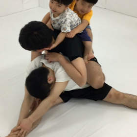 癒し系ストレッチの画像