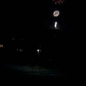 花火で疫病退散(｢`･ω･)｢＆GIFTの画像