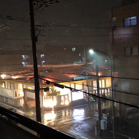 横浜の甚大な風(動画)の画像