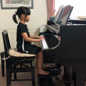 早くも校歌伴奏？の画像