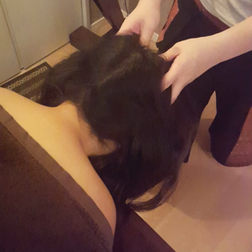 とろけるようなヘッドマッサージ！！の画像