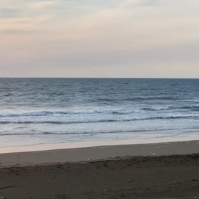 5月12日千葉北、東浪見の朝の波の画像