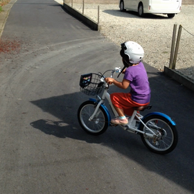 自転車デビューの画像