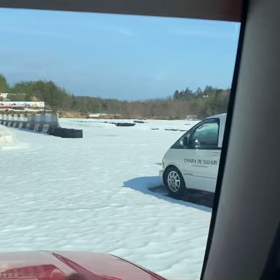 ソーラーとジムニーで消雪の画像