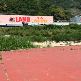 ペニーボード 27インチ［ニッケル］楽々仕様、乗ったらこんな感じです。の画像