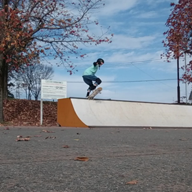 sk8☆聖籠パークで初ドロップインの画像