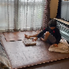 来た、お手伝い。の画像