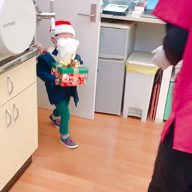 サンタがきたーの画像