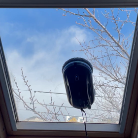 窓拭きロボットの画像