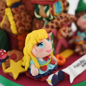 【シュガーアート日記】ヘンゼルとグレーテル製作動画完成☆の画像