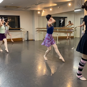 大人のためのバレエ　冬期講習会　大人クラス　動画1の画像