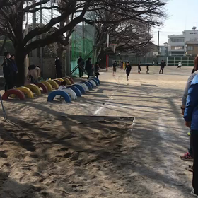 記録会 走り幅跳び③の画像