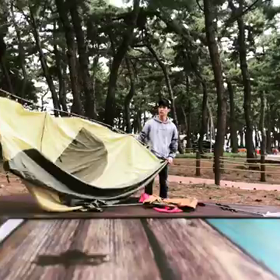 ドンへさんインスタ〜キャンプ！！の画像