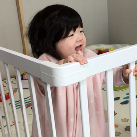 育児日記☆10カ月&3週☆つかまり立ちの画像