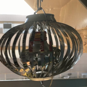 空き缶で風車がグレードアップの画像