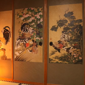 襖　全て貼り終わりました。の画像