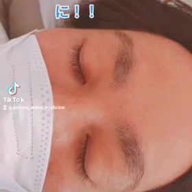 マスク顔には眉毛ワックス！！の画像