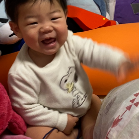 手を振り出した♡4番目　10ヶ月の画像