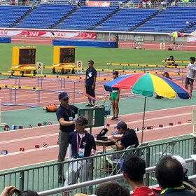 藤﨑怜くん 走り幅跳び１本目の画像