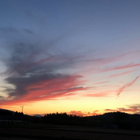 夕焼けの画像