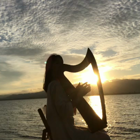 ハープ版ストラディバリウス！美美ちゃんの音色をどうぞの画像