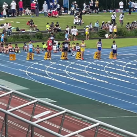 チャレンジトライアル男子100m⑫の画像