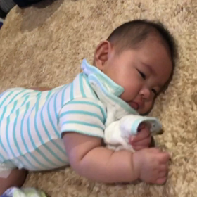 寝返り記念日♡の画像